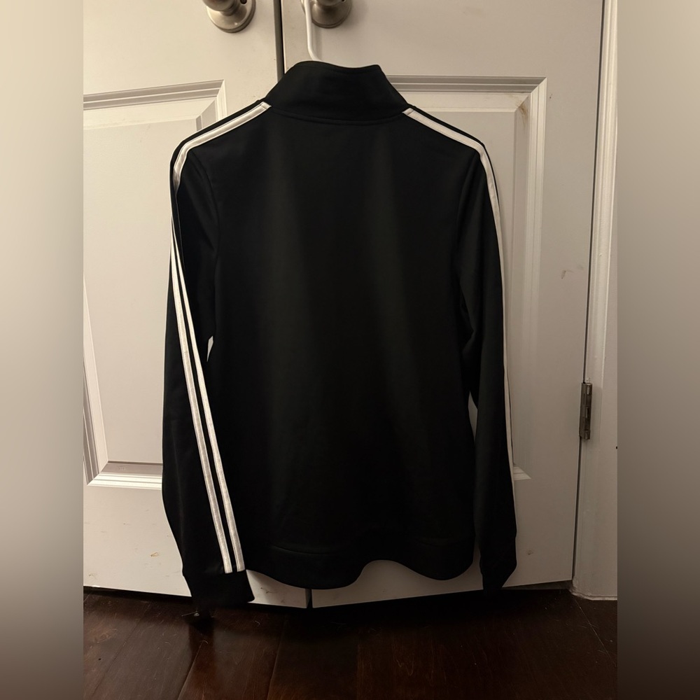Adidas Iconic Black Tricot Jacket - Picture 2 of 3